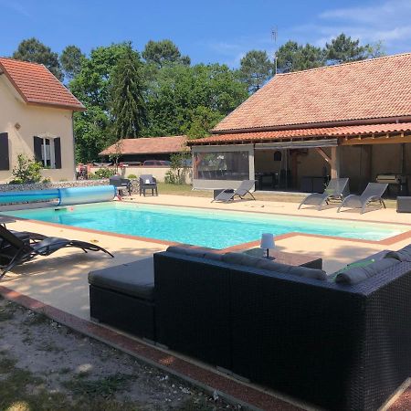 Chambres D'Hotes Villa Capsylvaine Captieux Exterior foto